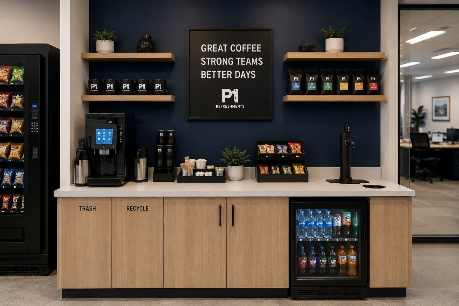 Office Coffee Services for Lorena, TX workplaces